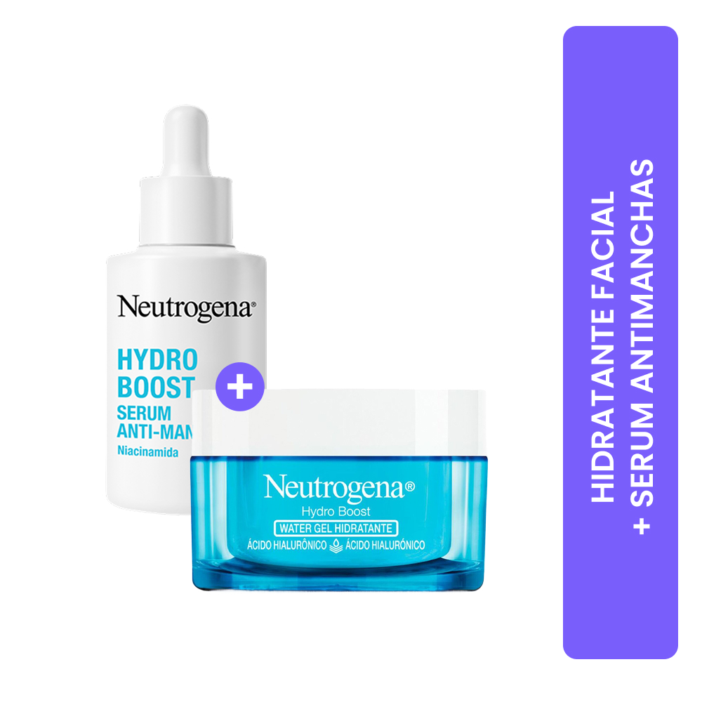 Pack Neutrogena Hydro Boost Gel + Serum Antimanchas 30ml