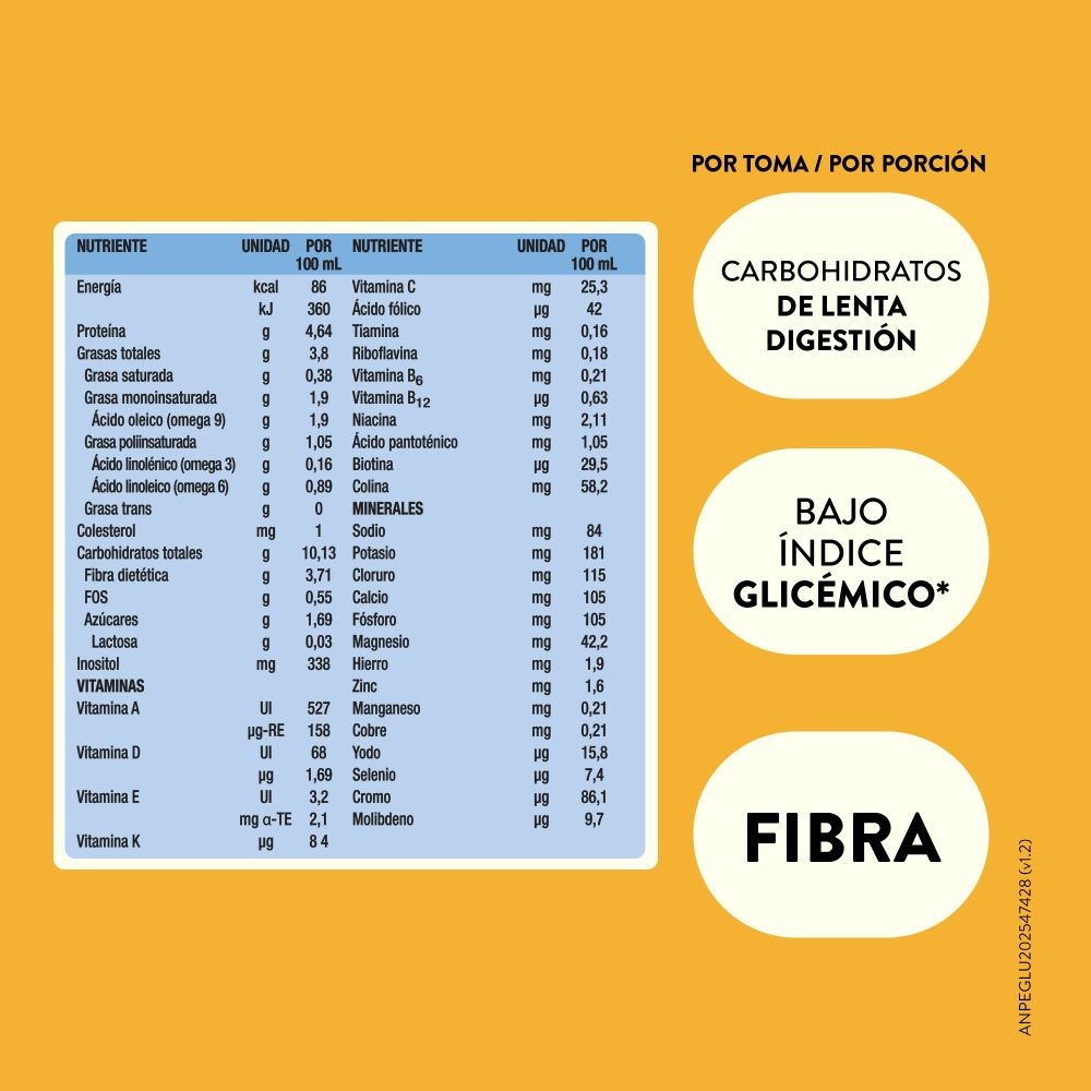 Glucerna Triple Care Líquido Sabor Vainilla