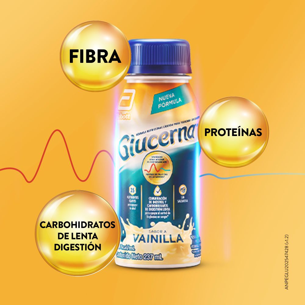 Glucerna Triple Care Líquido Sabor Vainilla