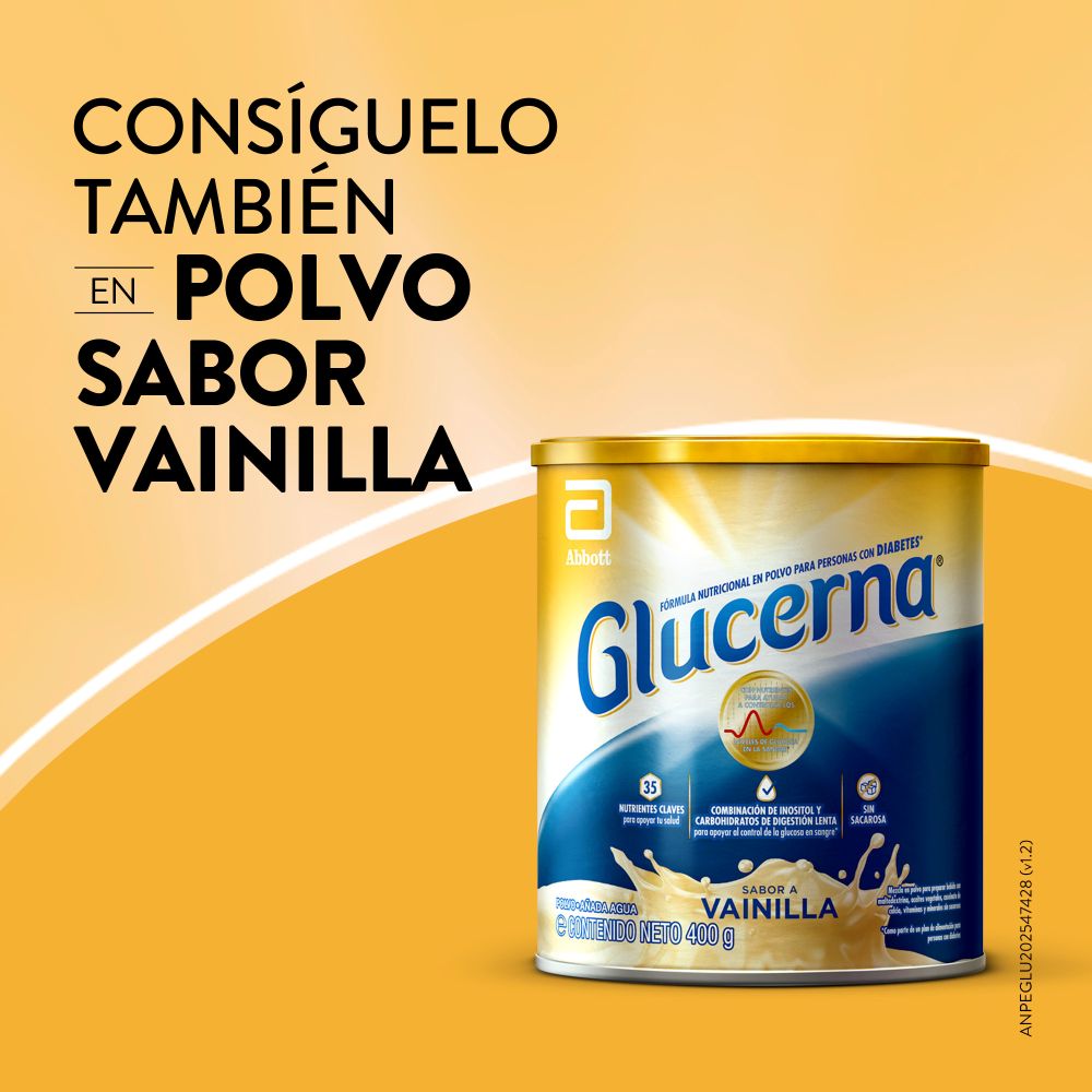 Glucerna Triple Care Líquido Sabor Vainilla