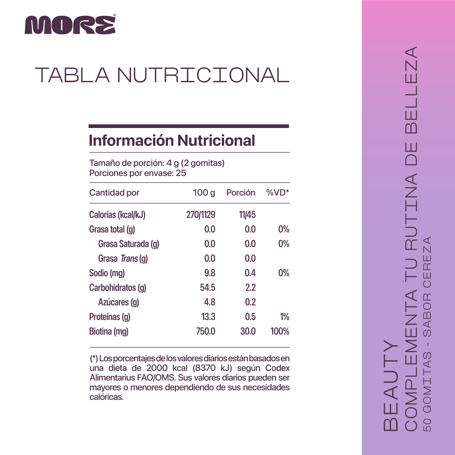 Gomitas MORE Beauty Gomitas MORE Beauty
