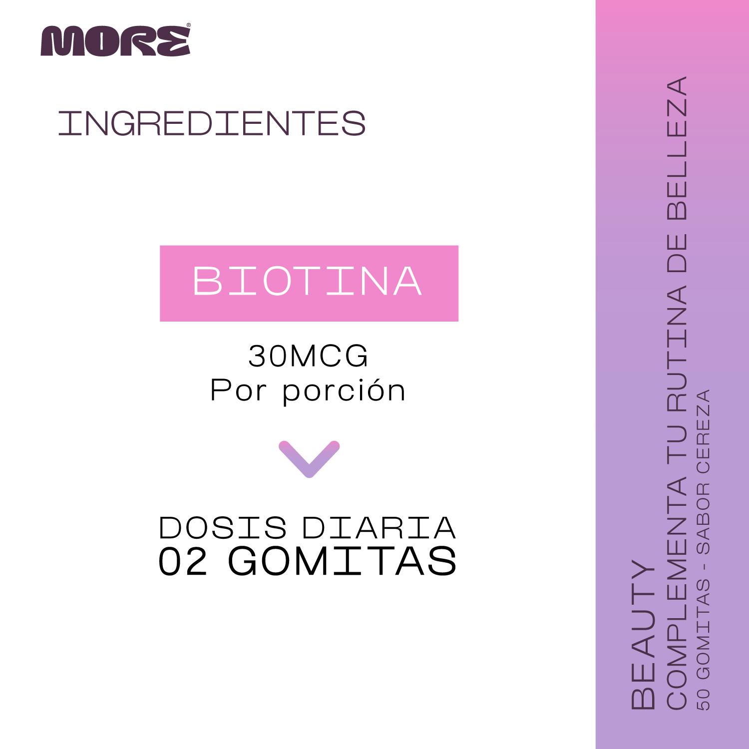 Gomitas MORE Beauty Gomitas MORE Beauty