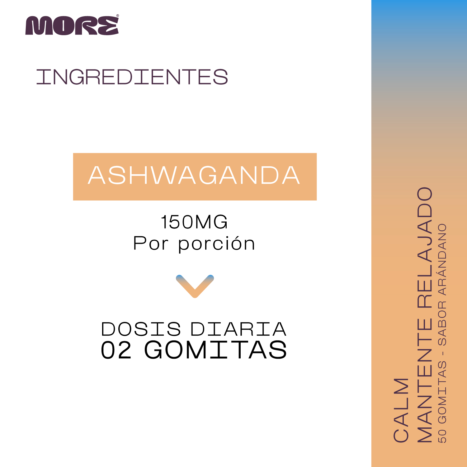 Gomitas MORE Calm