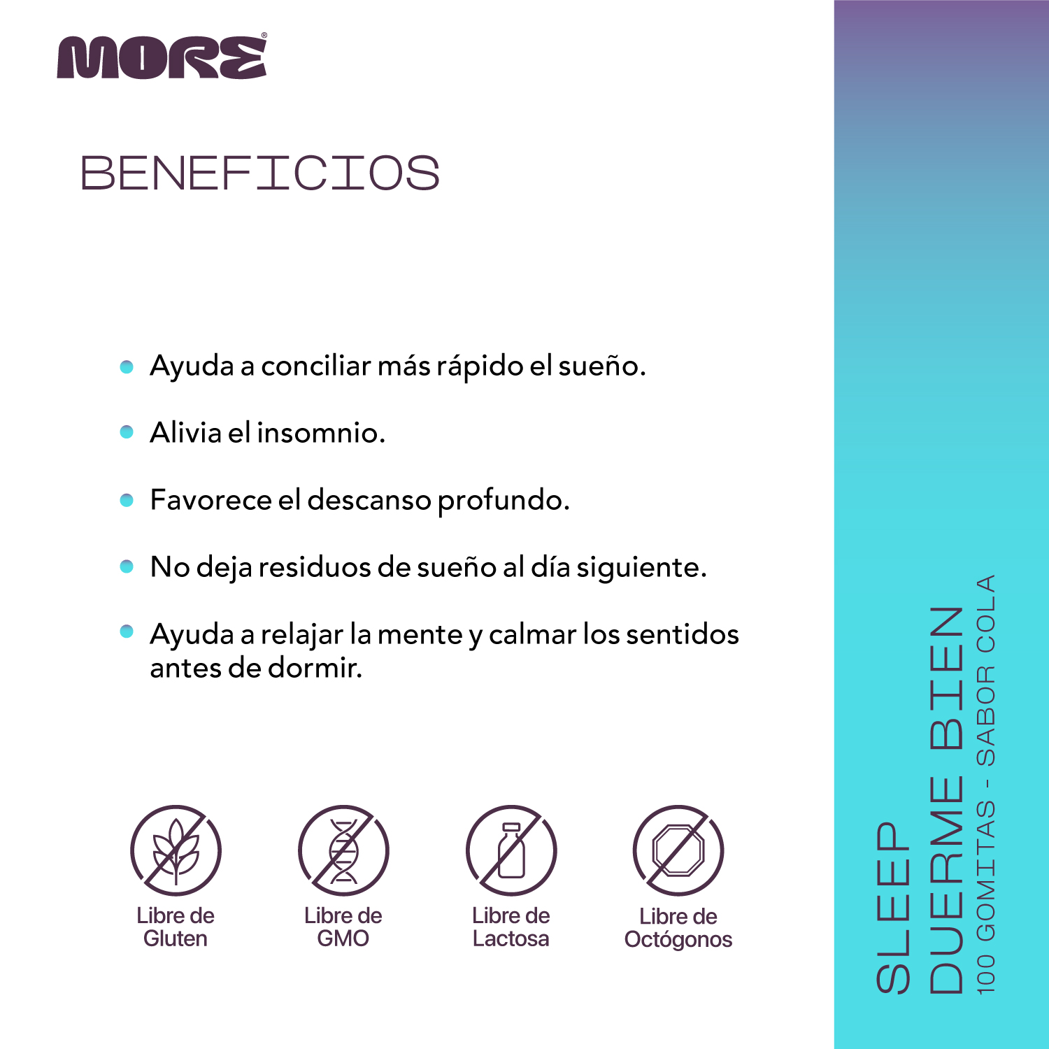 Gomitas MORE Sleep