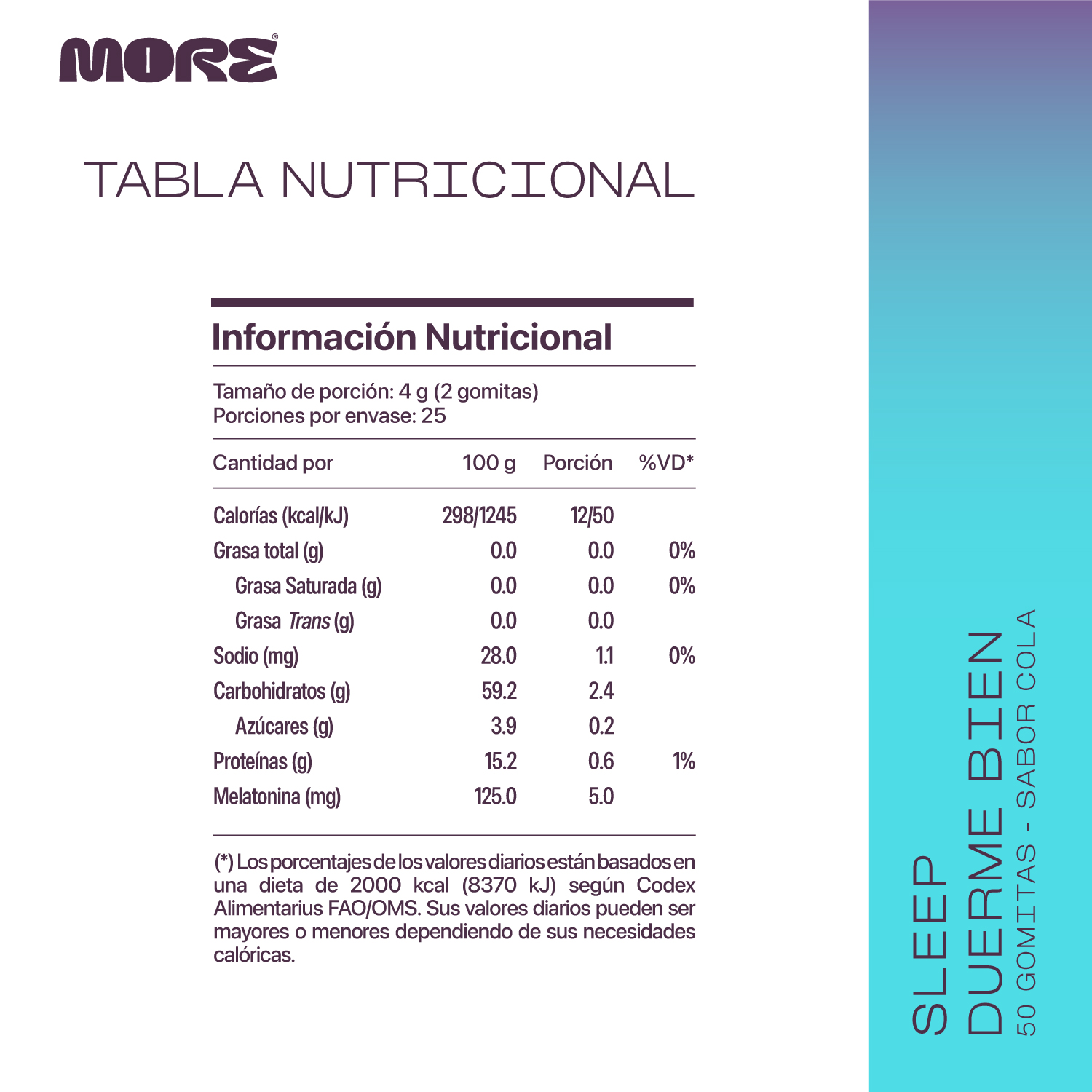 Gomitas MORE Sleep