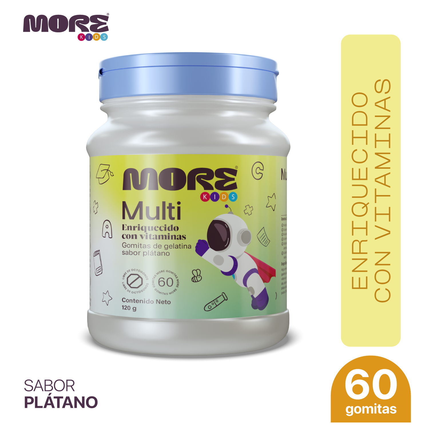 Gomitas MORE Kids Multi