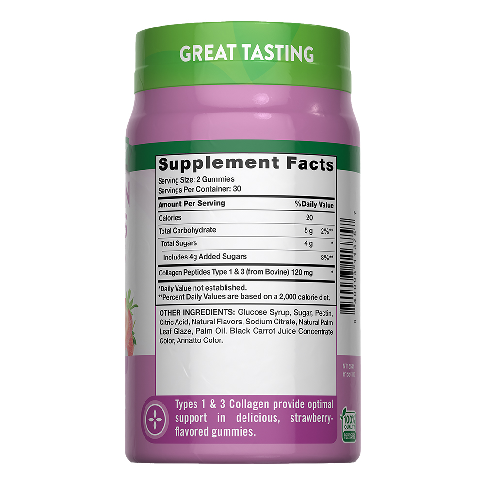 Nature's Truth Collagen Types 1 & 3 Gummies Nature's Truth Collagen Types 1 & 3 Gummies