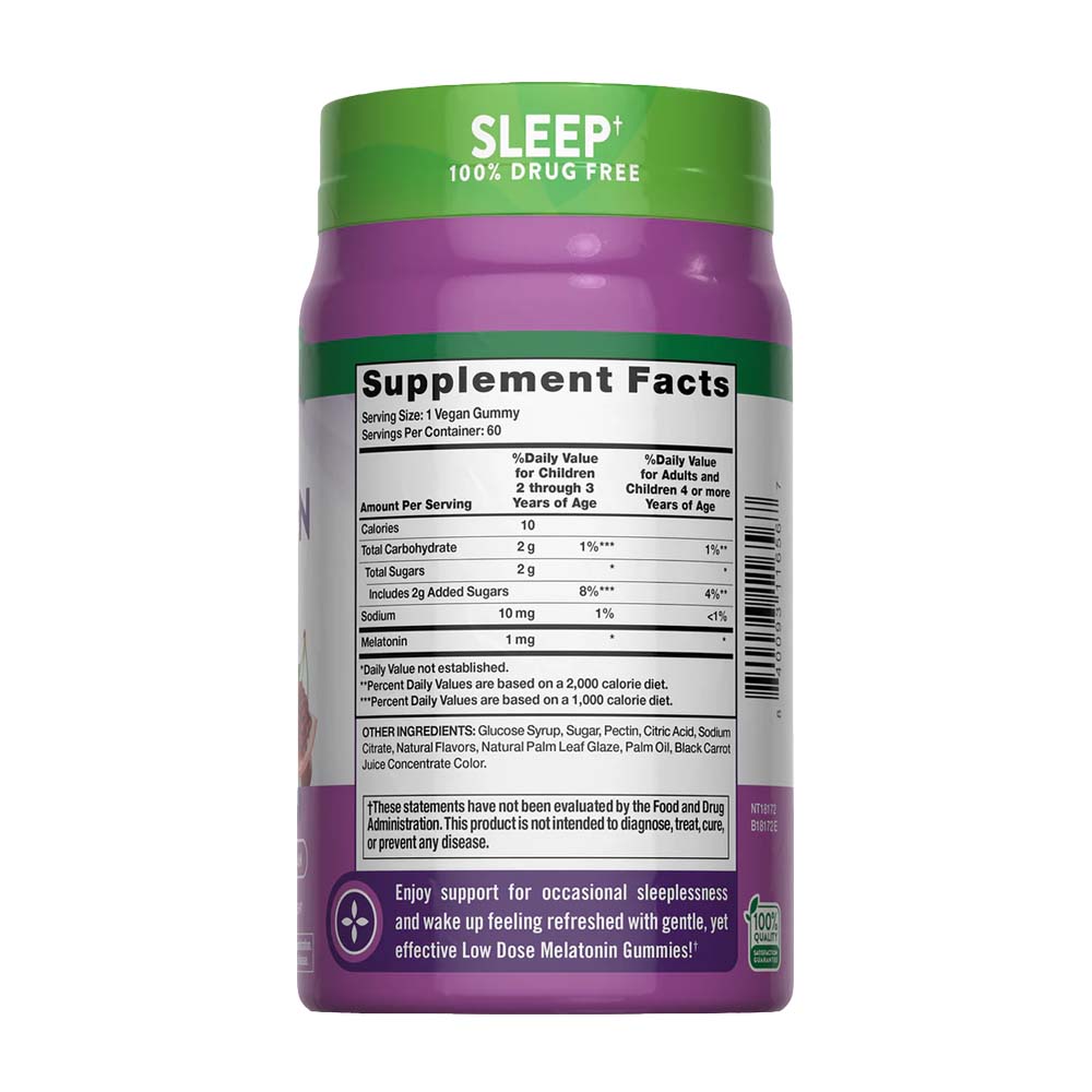 Nature's Truth Melatonin 1mg Gummies Nature's Truth Melatonin 1mg Gummies