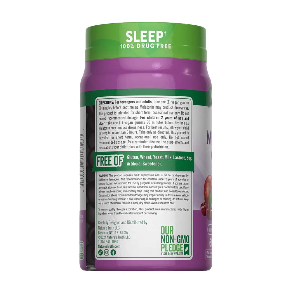 Nature's Truth Melatonin 1mg Gummies Nature's Truth Melatonin 1mg Gummies