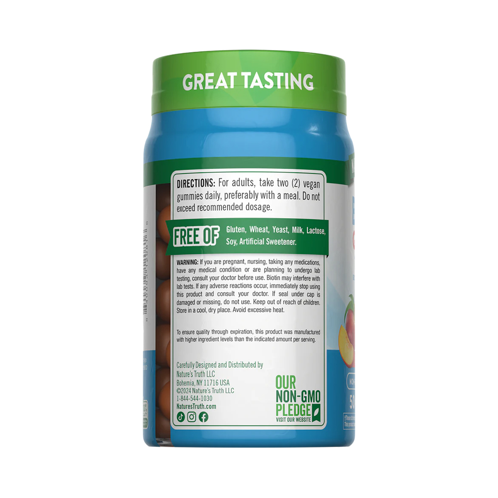 Nature's Truth Biotin 10 000mcg Gummies