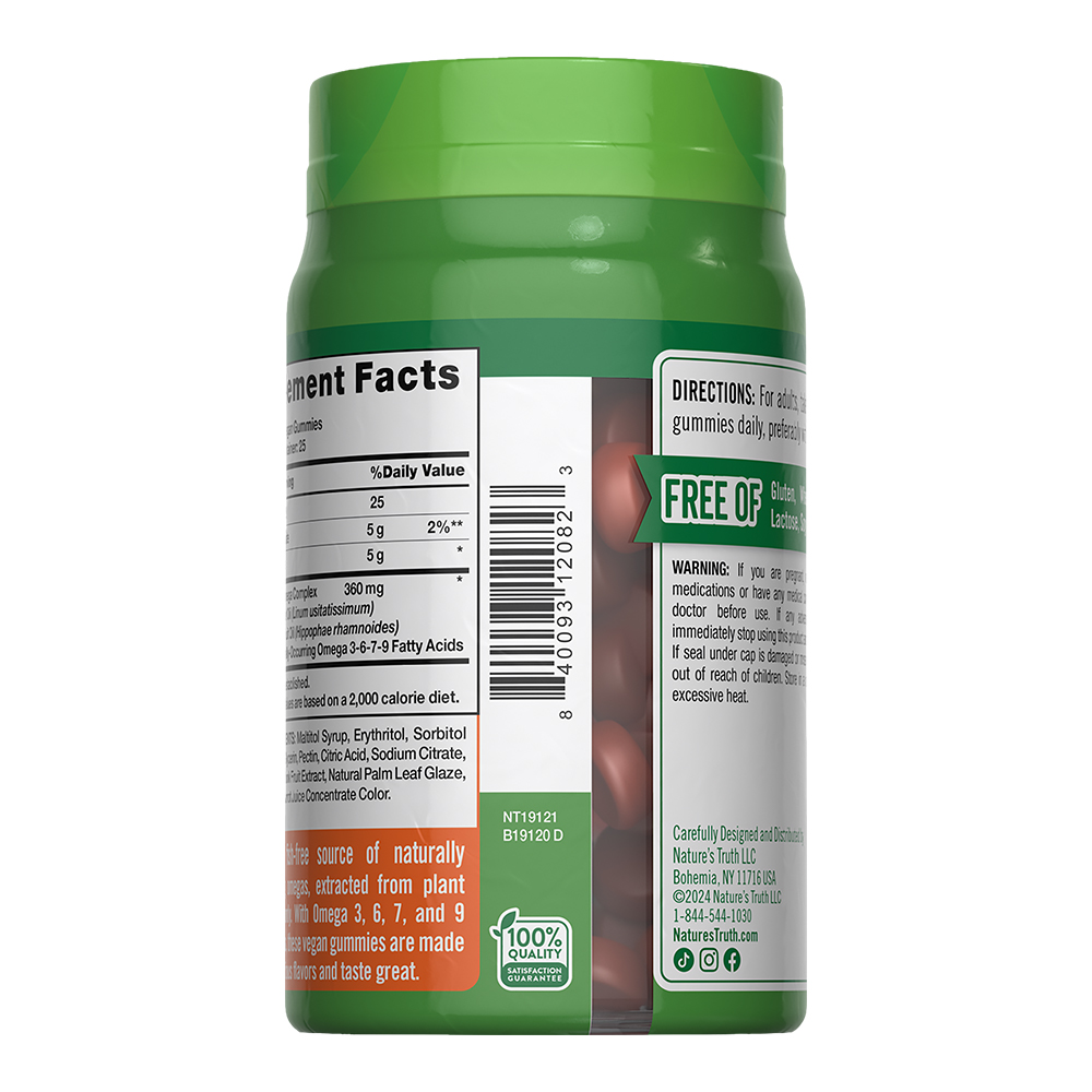 Nature's Truth Omega 3-6-7-9 Gummies