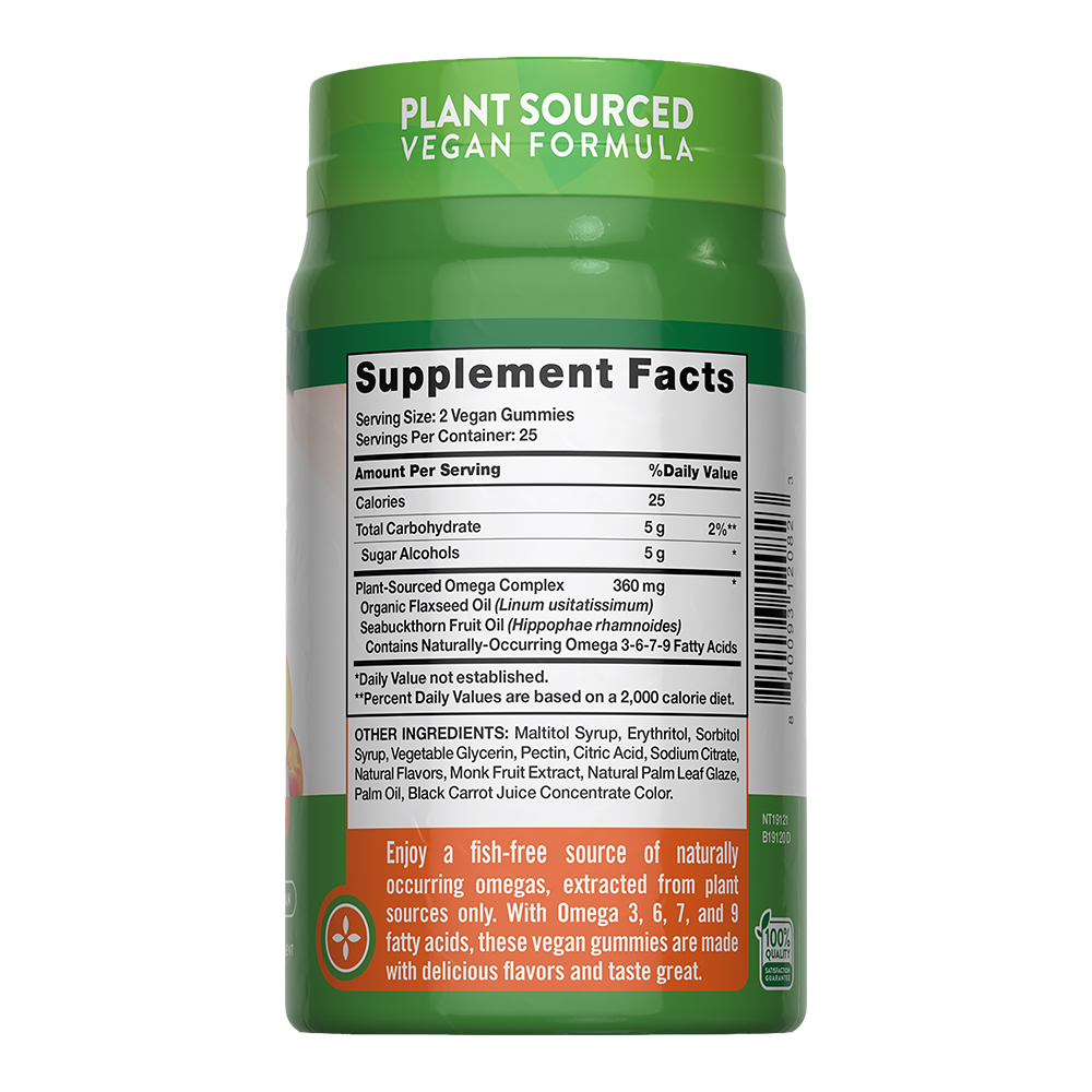 Nature's Truth Omega 3-6-7-9 Gummies