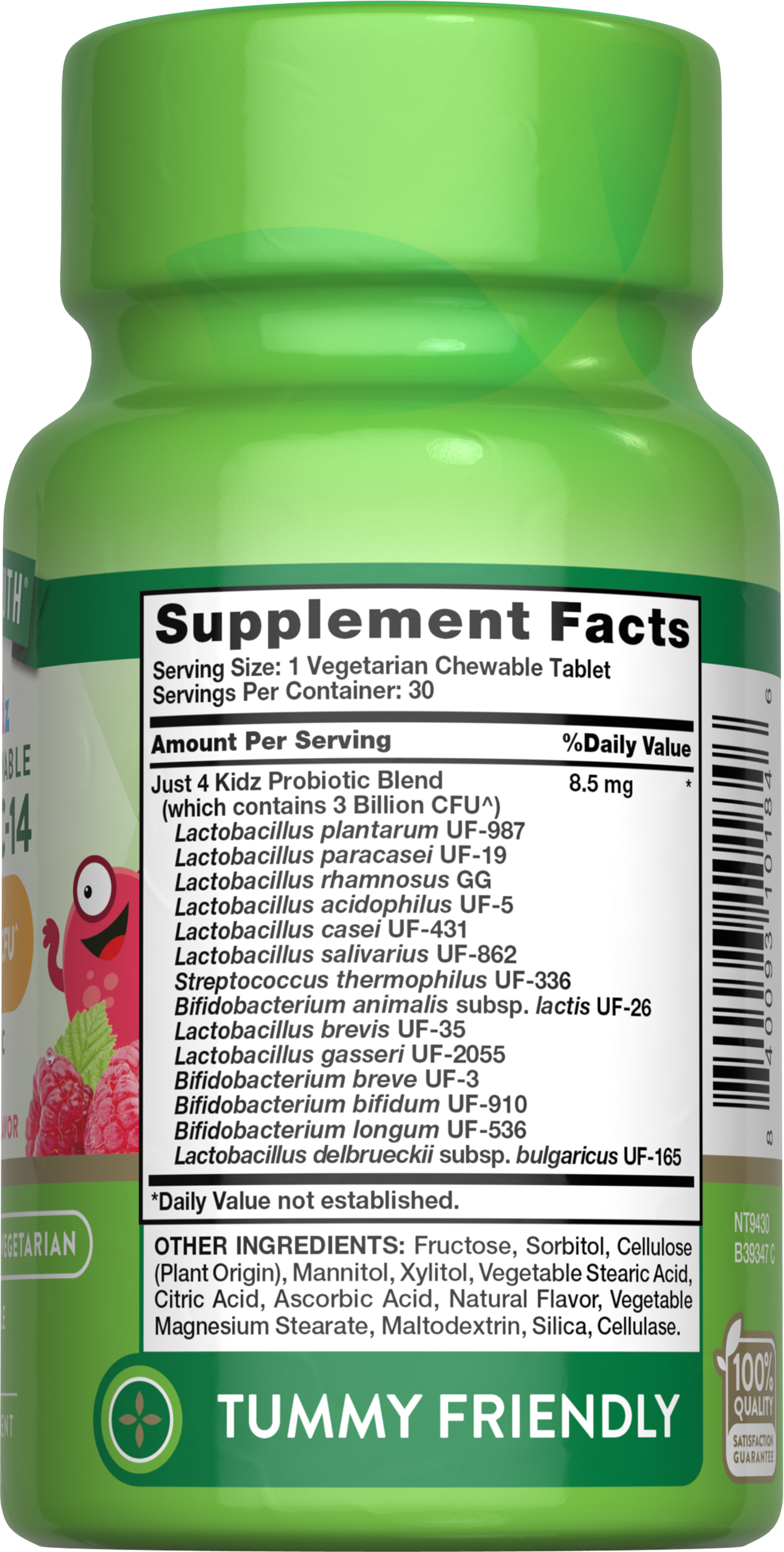 Nature's Truth Probiotic Kids Masticable