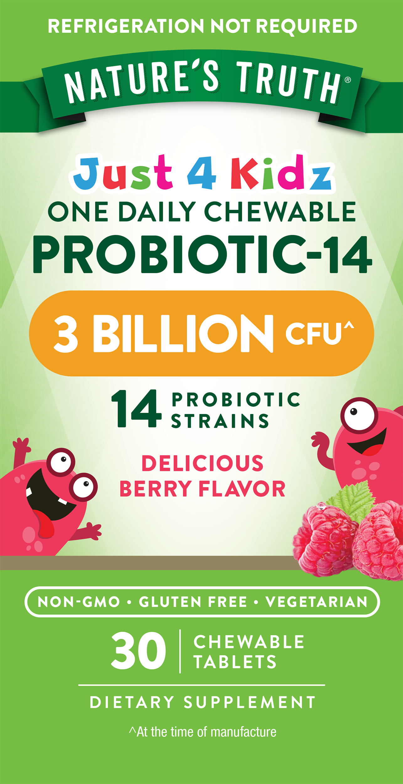 Nature's Truth Probiotic Kids Masticable