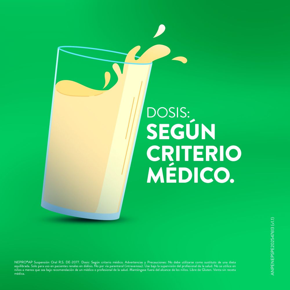 Nepro AP Suspensión Oral Sabor Vainilla