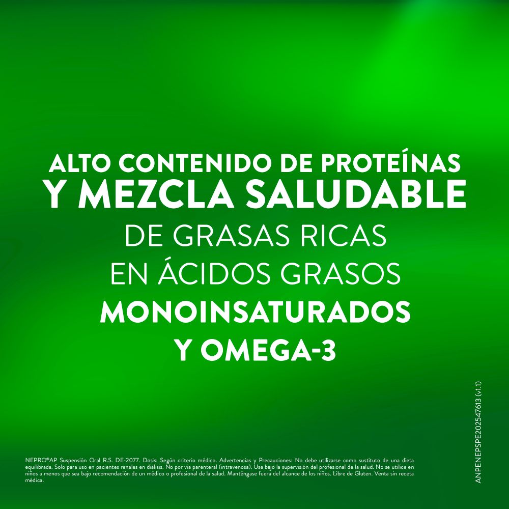 Nepro AP Suspensión Oral Sabor Vainilla