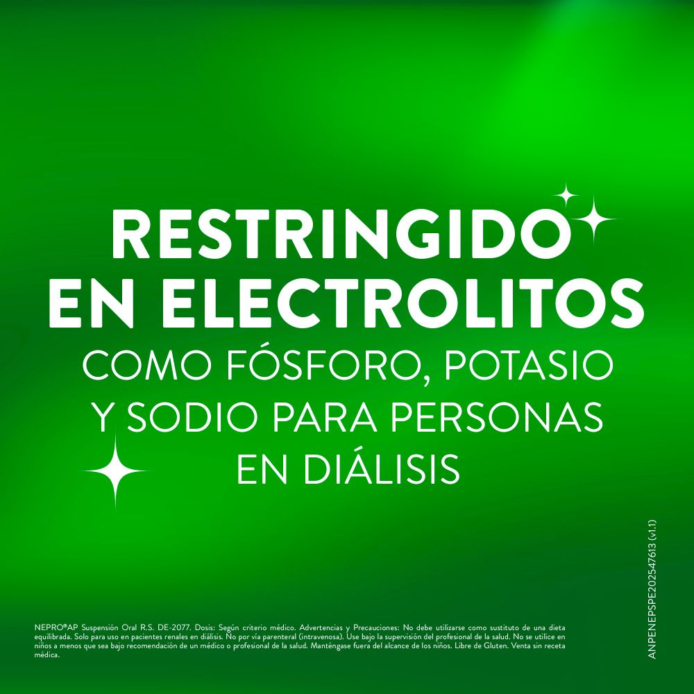 Nepro AP Suspensión Oral Sabor Vainilla