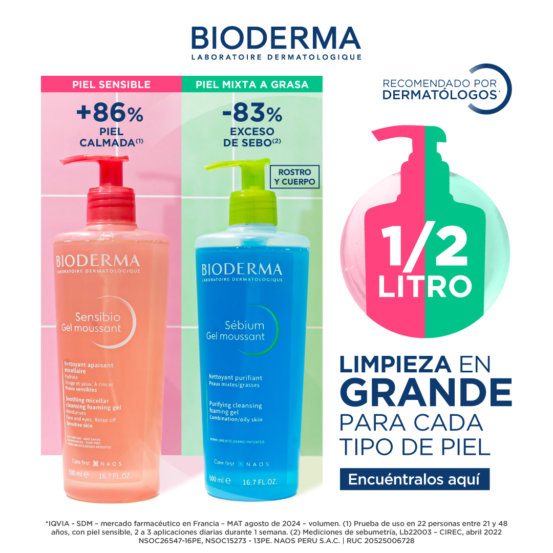 Sensibio Moussant Gel de Limpieza Bioderma