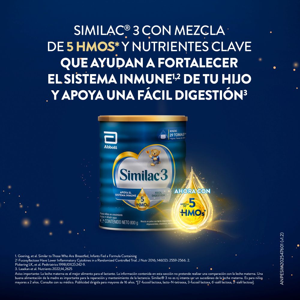Similac 3 Fórmula Infantil con 5HMO
