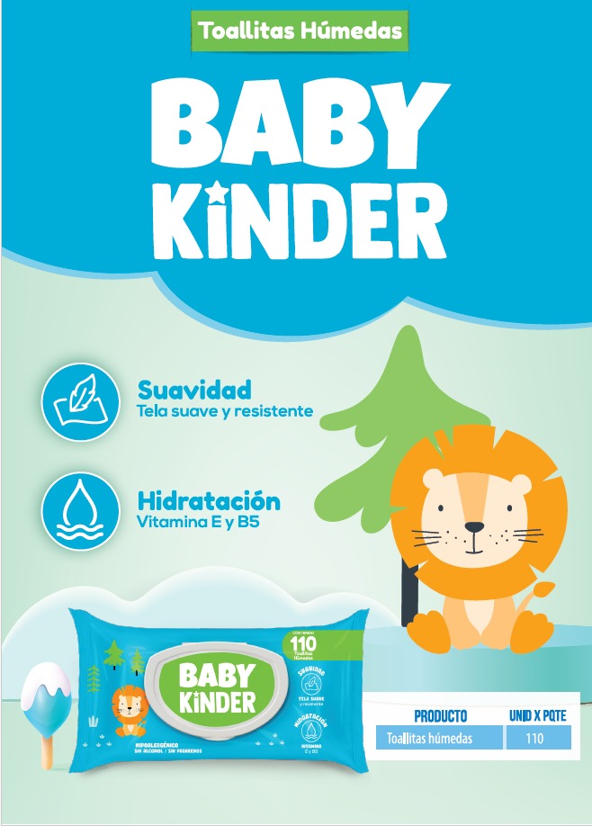 Toallitas Húmedas Zaimella Baby Kinder