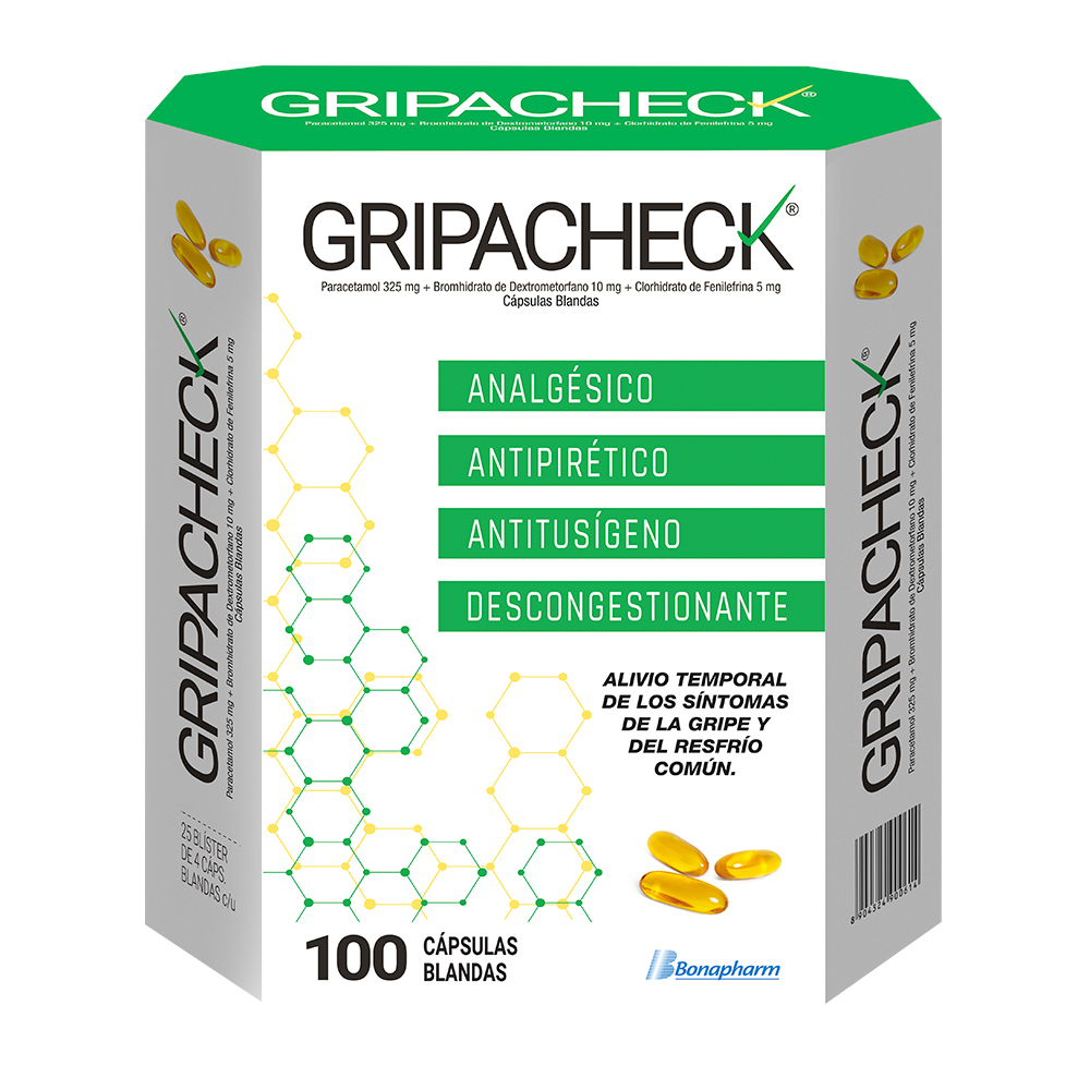 Gripacheck Cápsula Blanda