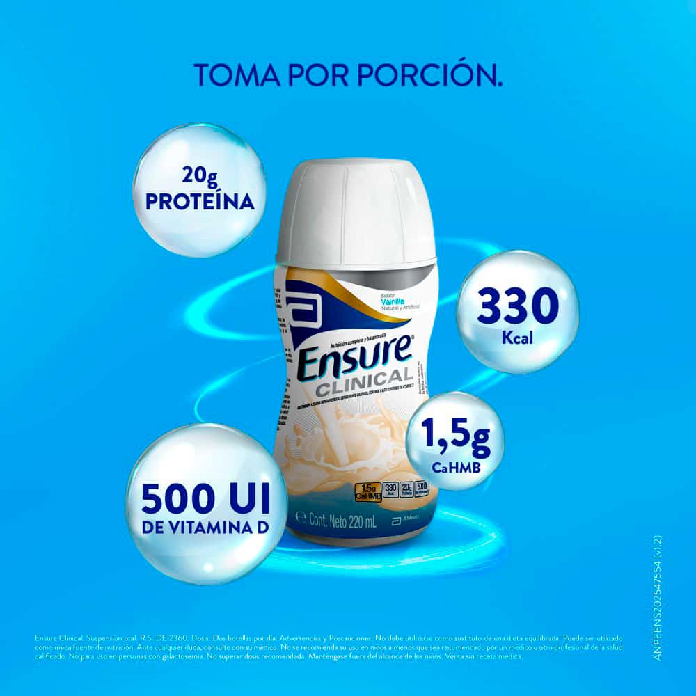 Ensure Clinical Líquido Sabor Vainilla