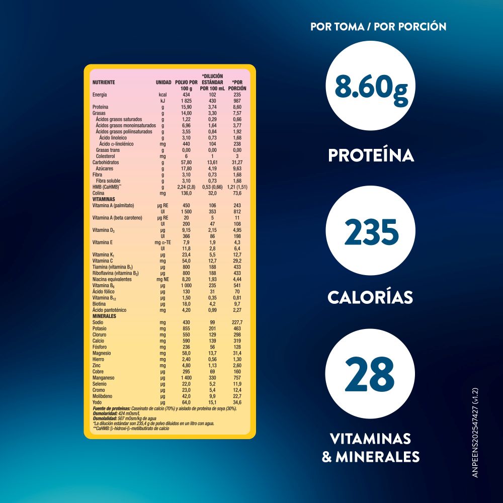 Ensure Advance Suplemento Nutricional Sabor Fresa-Plátano