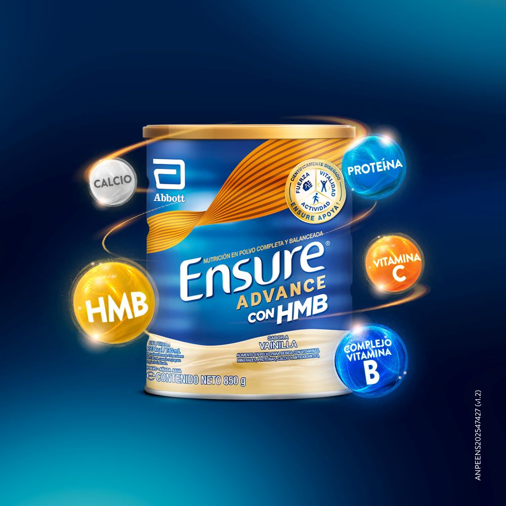 Ensure Advance Suplemento Nutricional Sabor Vainilla